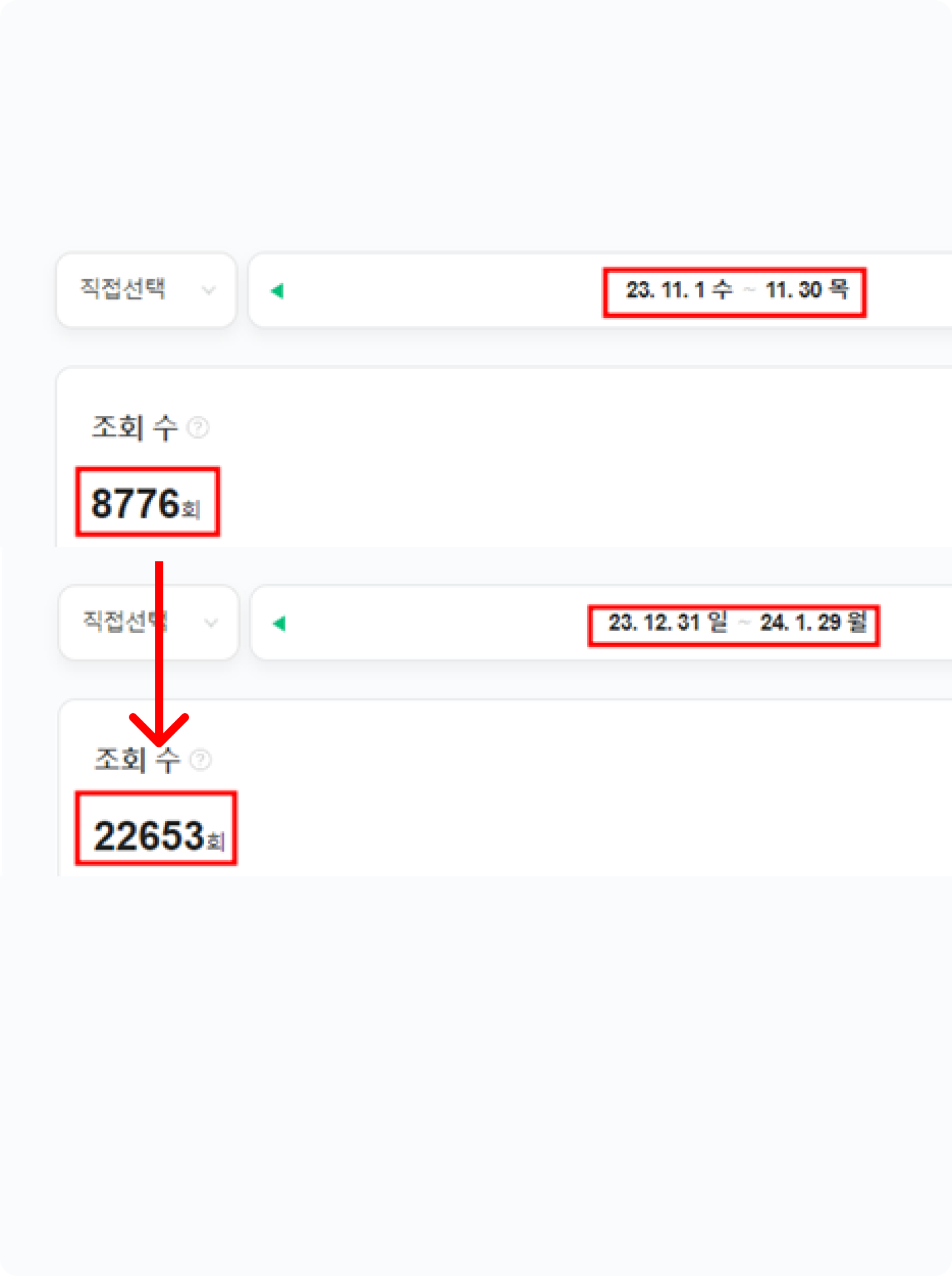 꾸준한 매출 상승